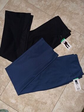 Ribbed pocket yoga pants